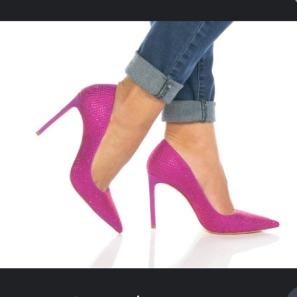 SCHUTZ Pink Studded Heels - Picture 3 of 15